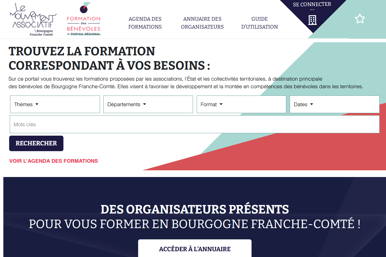 Portail régional de formation des bénévoles